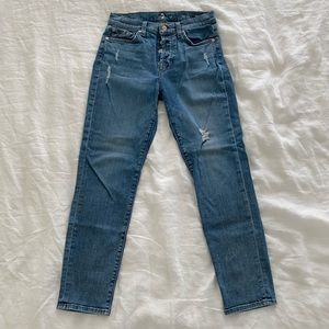 7 for all Mankind Josefina Boyfriend Jeans